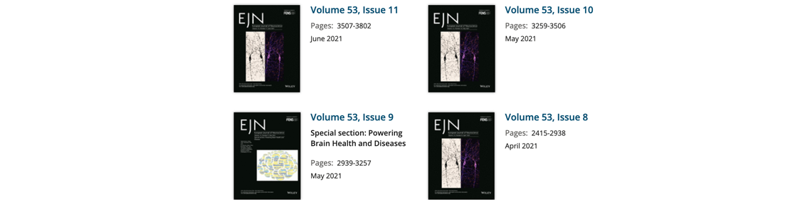 Les avantages de publier dans le European Journal of Neuroscience (EJN)